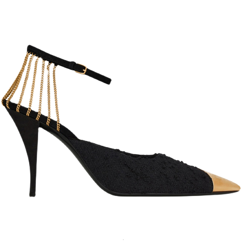 New Buckle Strap Pointed Toe Super Stiletto High Heels Pumps Sexy Fashion Party Wedding Shoes Women Femmes Chaussures 68