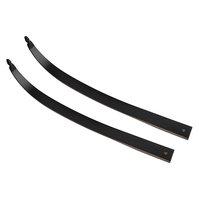 F163 1 Pair Archery Accessories Recurve Bow Limbs 30-55Lbs Fishing Darts Bow and Arrow for Hunting Shooting Training Camping