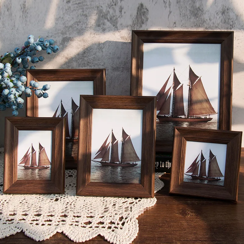 American Style Picture 8 10 12 Inch, A4 Tabletop Premium Quality Photo Frame for Home Decor and Office H260306