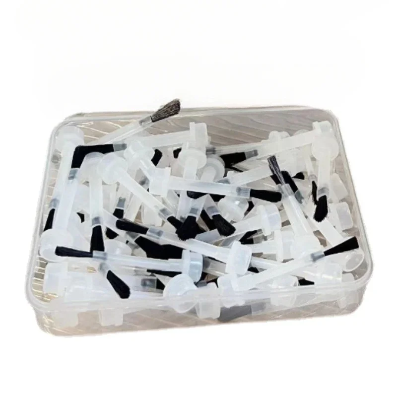 66Pcs/Box Disposable Nail Polish Brush Nail Polish Bottle Replacement Brush Nail Brush Liquid Applicators Manicure Tools