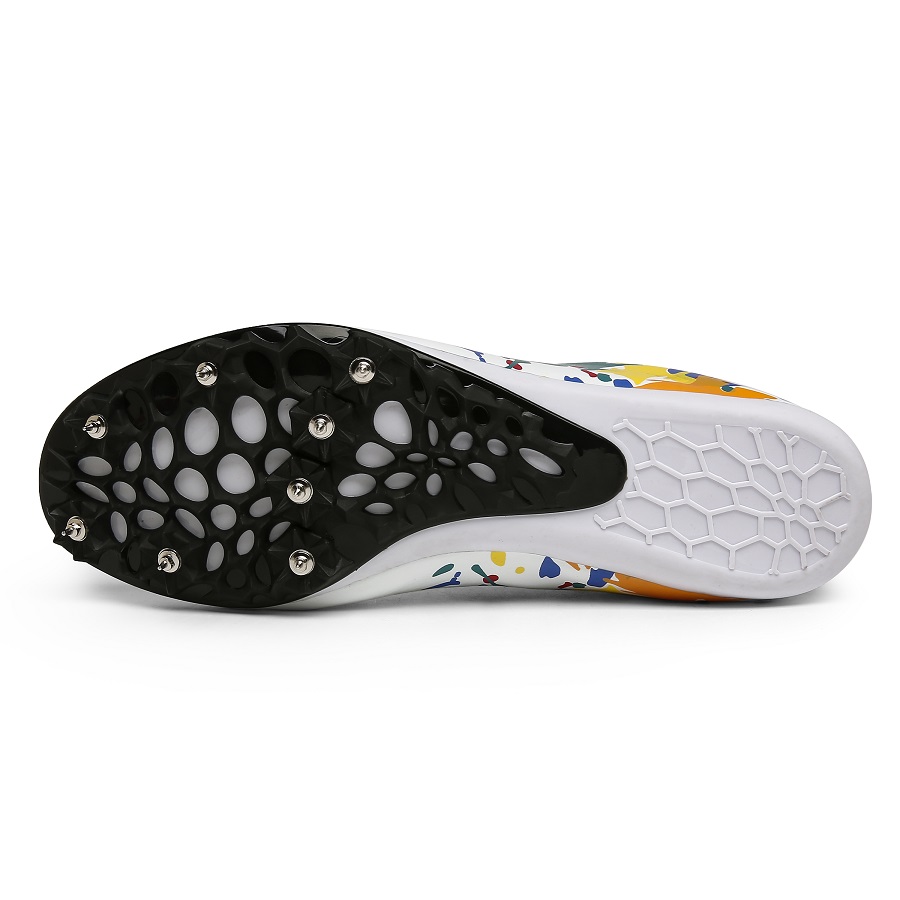 Graffiti Men Women Track Field Sport Training Shoes Sprint Spikes Running Tracking Shoes Athletes Sneakers Plus Size 35-45