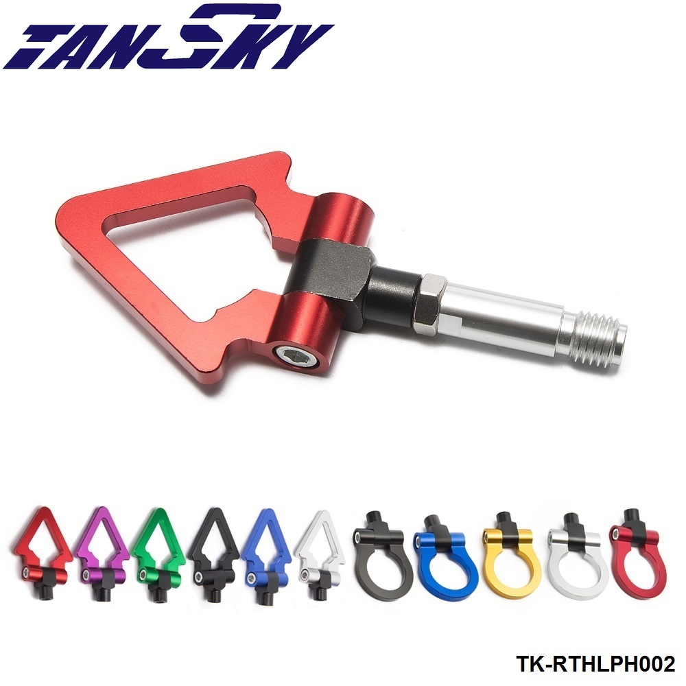 jdm Aluminum Forge Front Tow Hook Bar Front Rear For Honda Fit 2009 TK-RTHLPH002