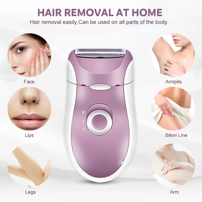 USB Rechargable Female Epilator Women Shaver Hair Removal electric po women painless threading hair r machine 240624
