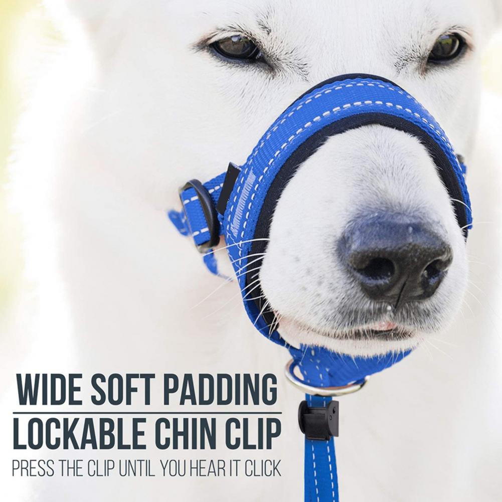 Anti-wear Design Adjustable Anti-bite Dog Muzzle with Quick Release Buckle Breathable
