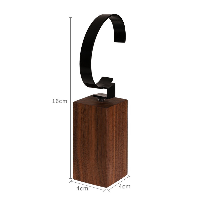 Wooden watch organizer watch stand for jewelry holders jewelery jewellery display case bracelet props showcase customized