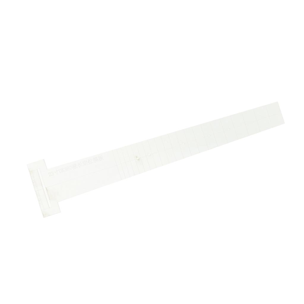 23/26 Inch Guitar Acrylic Making Fingerboard Bridge Templates DIY Tools