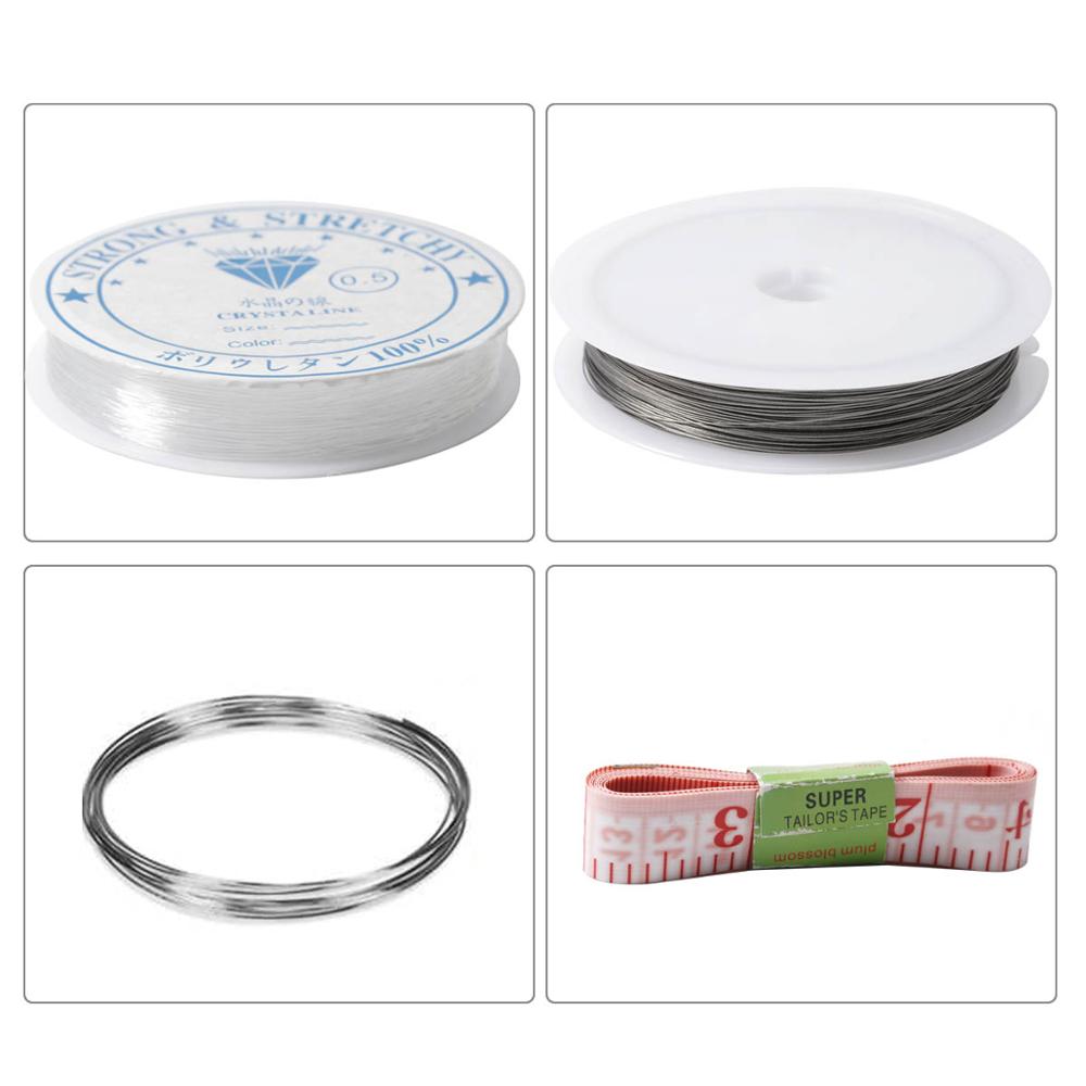 10grids Open Jump Rings Split Rings Lobster Clasps Earring Hook Cord Pliers Set For Jewelry Findings Making Jewelry Accessories