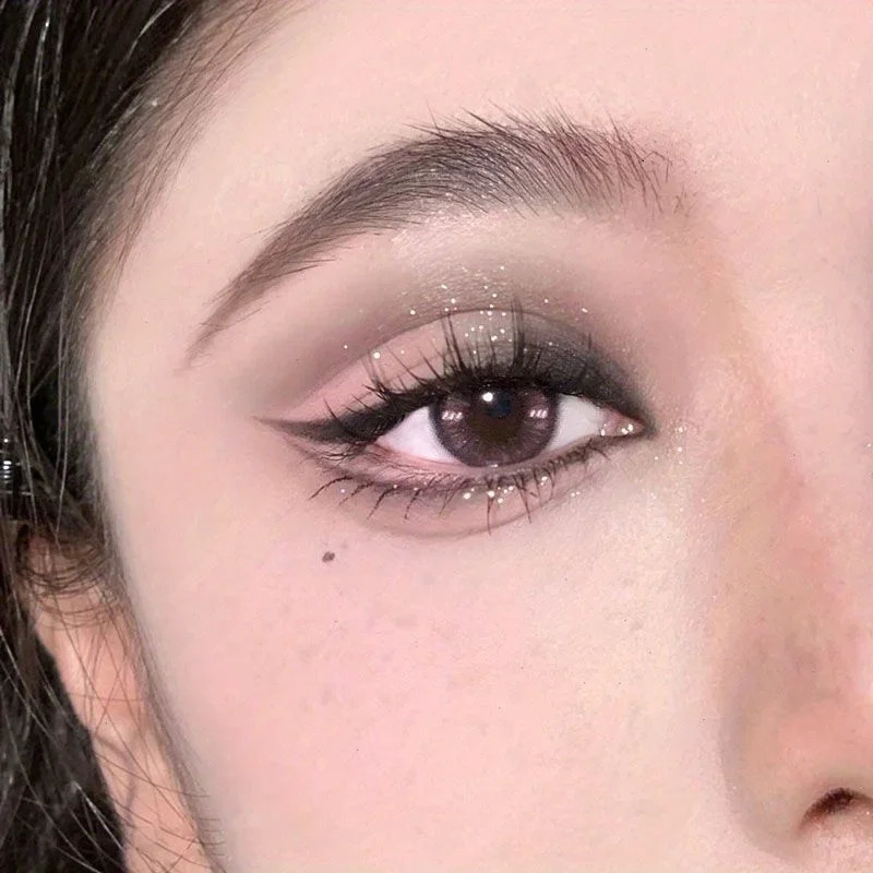 9 Color Black Eyeshadow Palette Long-lasting Color Eye Makeup Velvet Tinted Blendable Matte Shimmer Eyeshadow 240624