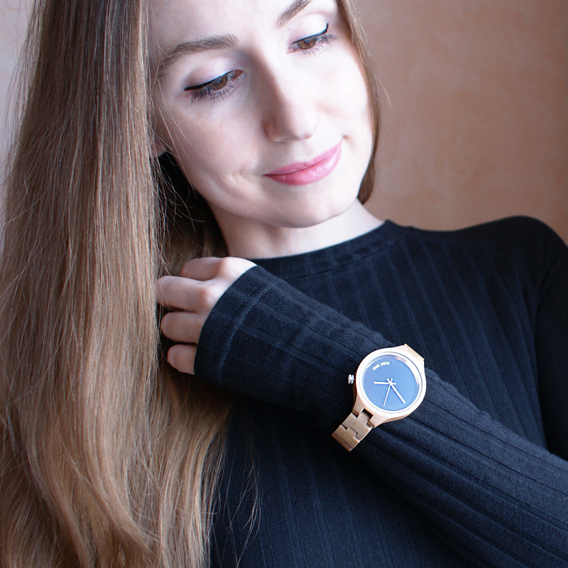 BOBO BIRD Women Watch Wooden Bamboo Quartz Watches Ladies Wristwatch relogio feminino with Full Wood Band in Gift Box
