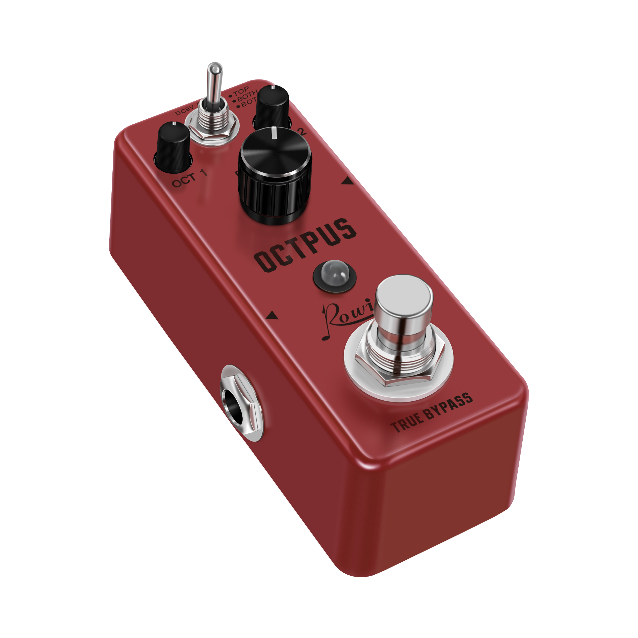 Rowin Guitar Octave Pedal For Electric Guitar Precise Polyphonic Octave Effects Generator Octpus Guitar Pedals True Bypass