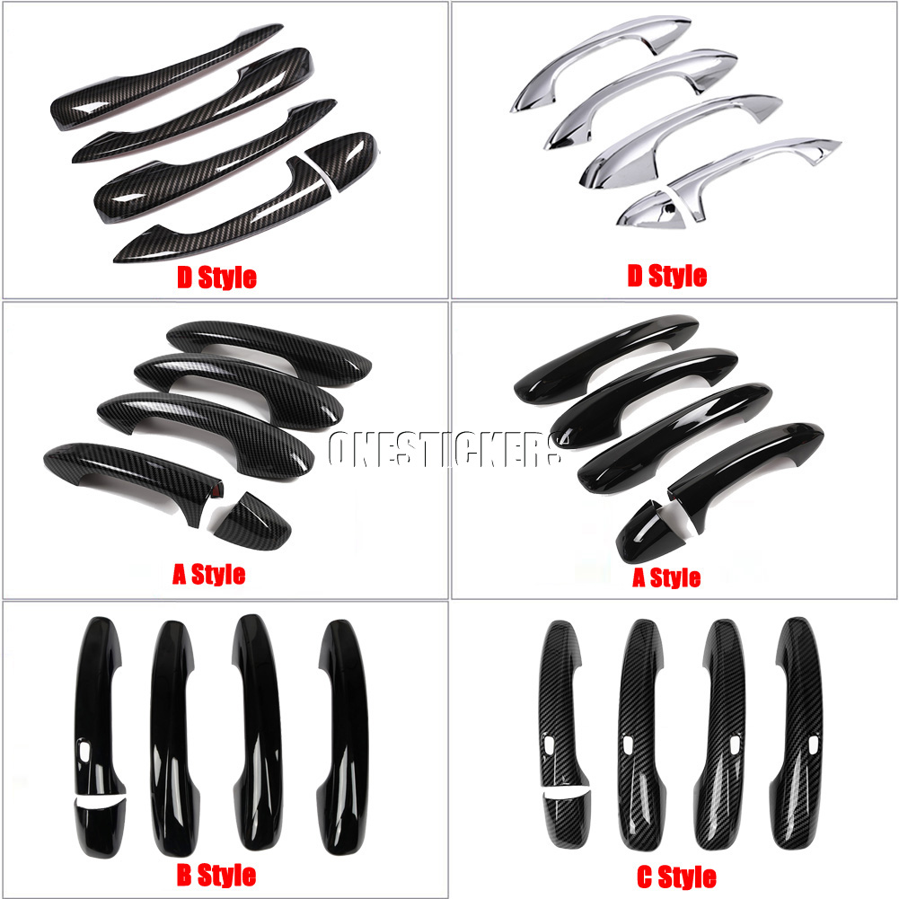 For Mercedes Benz W177 V177 W247 W205 W213 X253 C118 W167 X167 X247 A C E CLA Class Car Accessories Door Handle Cover Trim Frame