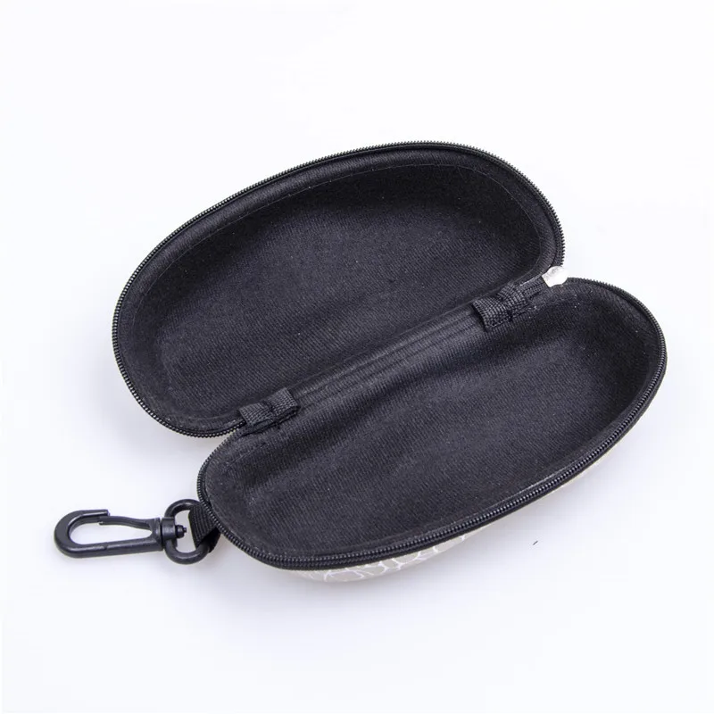 1PC Portable Peanut Stone Shape EVA Sunglasses Box Zipper Closure Eye Glasses Protective Case Holder Eyewear Accessoires