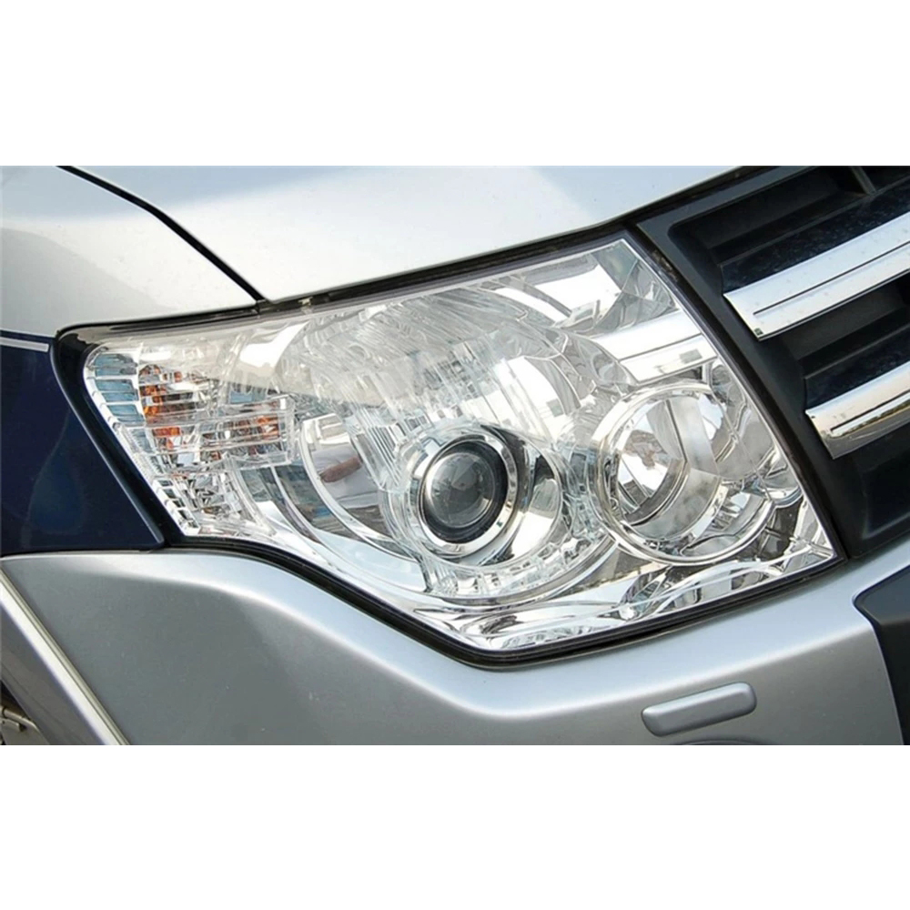 Headlamp Lens For Mitsubishi Pajero V97 V87 V93 2007 ~ 2020 Headlight Cover Car Replacement Head Light Auto Shell