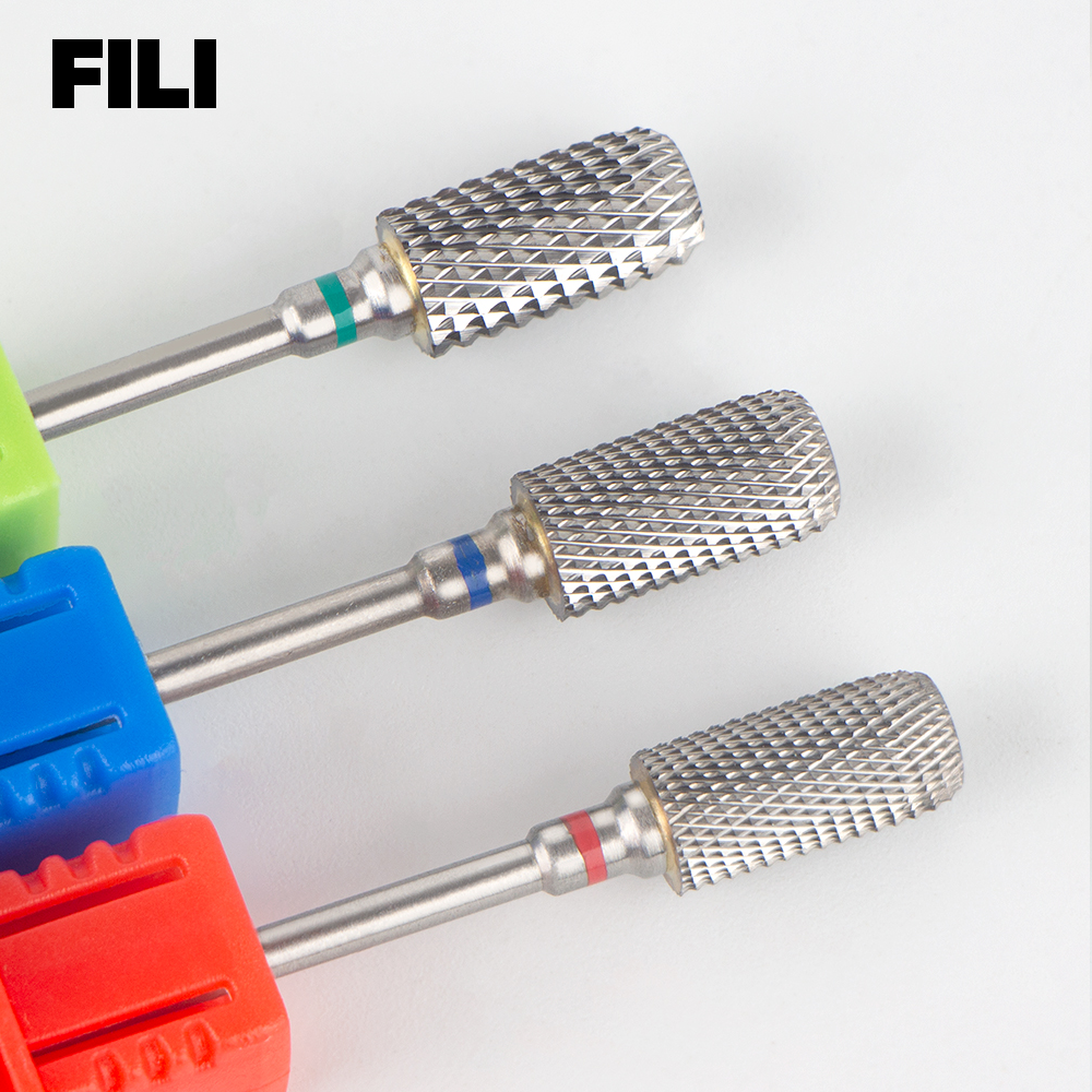 Tungsten Steel Cross Teeth Nail Drill Bits UV Gel Nail Polish Remove Tool Nail Drill Manicure Milling Cutter Nail Accessories