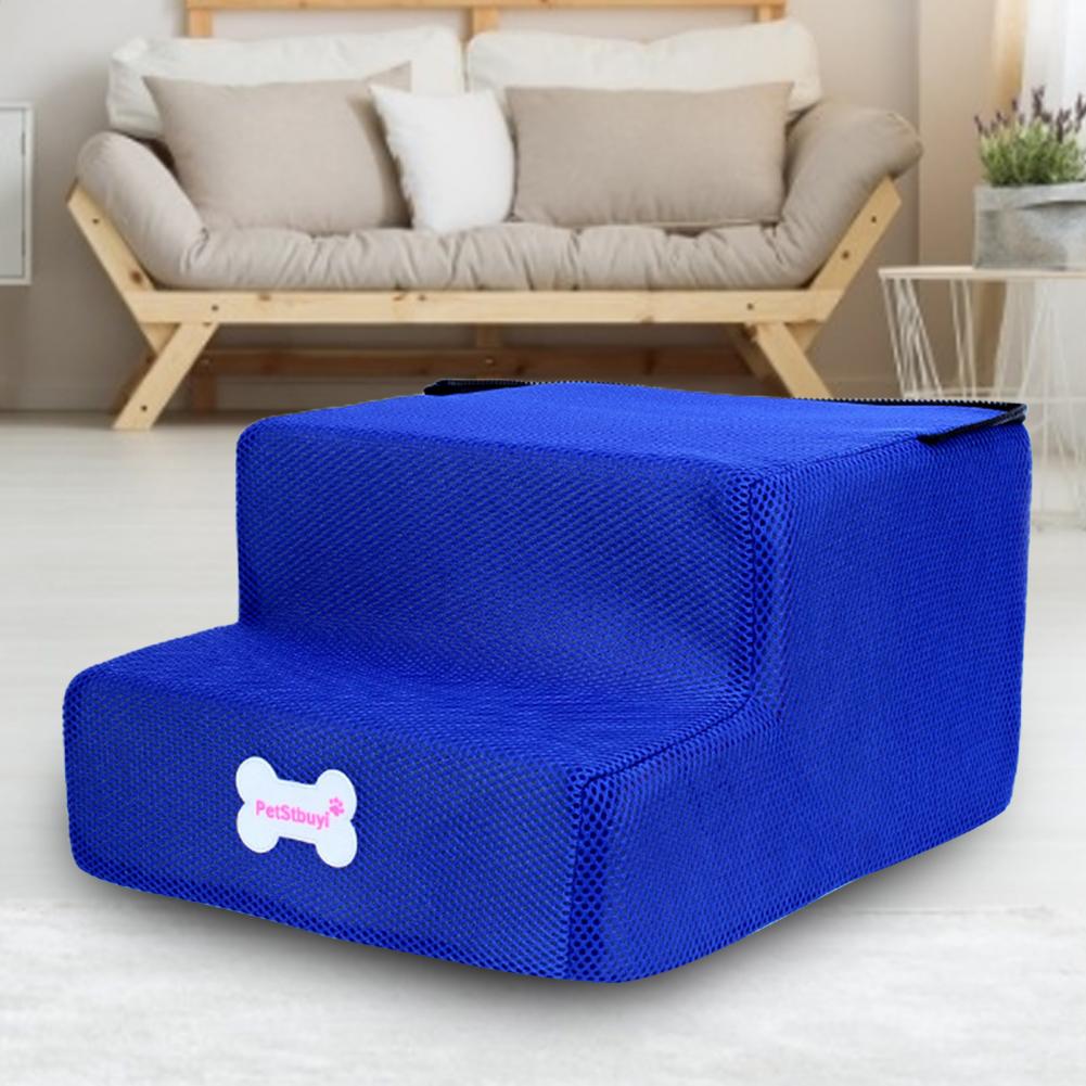 Comfortable Pet Ramp Pet Supplies Dog Steps Zipper Closure Climbing Sturdy Dog Climbing Ramp