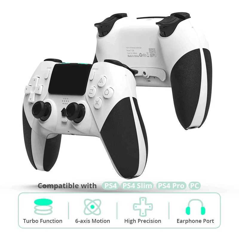 Game Controllers Joysticks Bluetooth Wireless Controller for PS4 Controller Gamepad for PC Joystick for PS4/PS4 Pro/PS4 Slim Game Console S246241