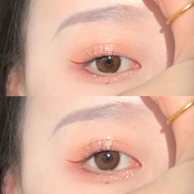Glitter Eyeshadow Palette Pink Pearly Korean Charming Eye Makeup Palette Shiny Eye Shadow Eye Pigments . 240624