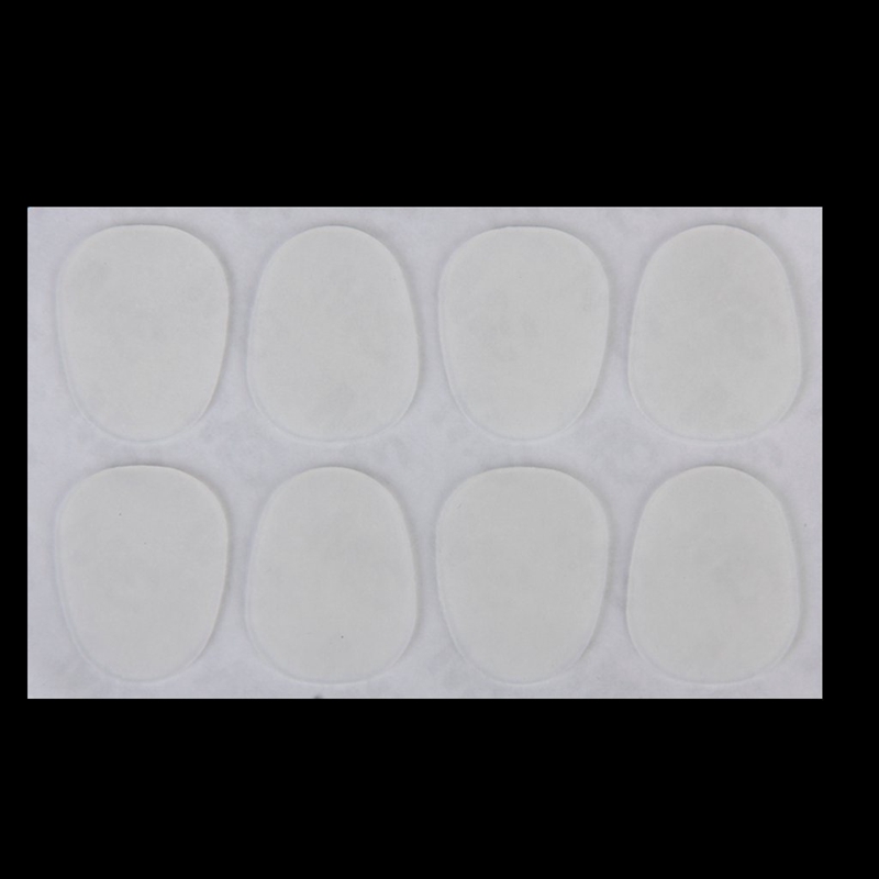 16Pcs Alto/Tenor Saxophone Sax Mouthpiece Patches Pads Cushions 0.8Mm---Translucent