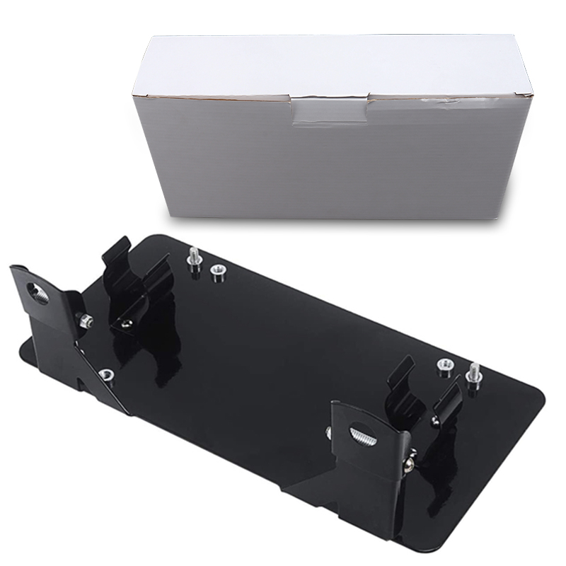 Flip Up License Plate Mount Winch Roller Fairlead Mounting Bracket Frame 8 3/4 Inch Holder
