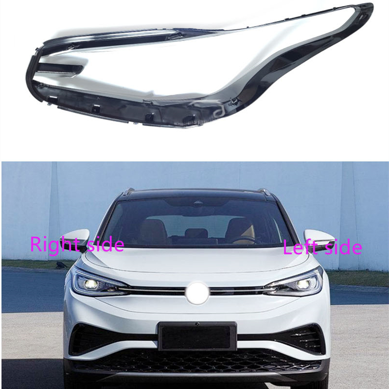 For Volkswagen VW ID4 X 2020 2021 Car Headlight Shell Headlight cover Headlamp Lens Headlight Glass Auto Shell Cover