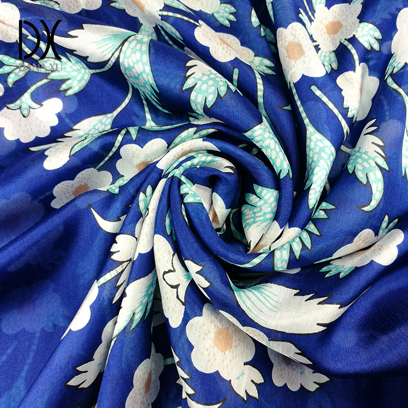 Silk Scarf New Luxury Brand Flower Womens Scarves Designer Summer Beach Blanket Bandana Muslim Hijab Foulard Pashmina 2017