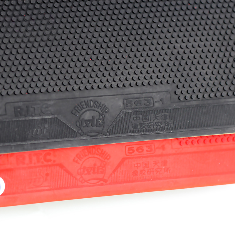 Friendship 729 Table Tennis Rubber 563 Raw Rubber MYSTERY III Pips-Out Ping Pong Sponge Attack Raw rubber cover