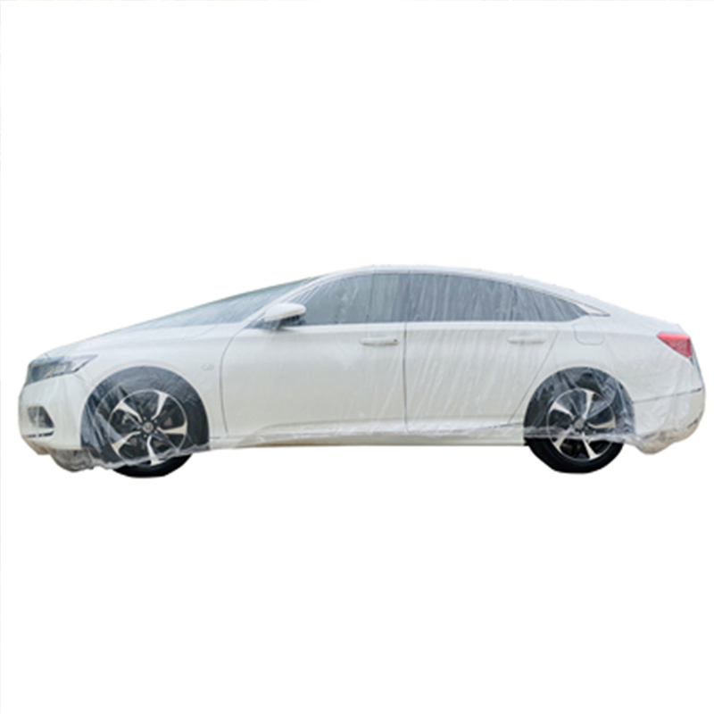 Waterproof Car Cover Dustproof Disposable Retractable Car Motorcycle Covers Size M-xl Transparent Plastic Tarpaulin for the Car