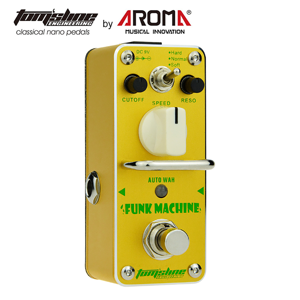 Aroma Electric Guitar Effects Pedal AFK-3 FUNK MACHINE Processors True Bypass Auto Wah Effect Pedal Guitar Parts & Accessories