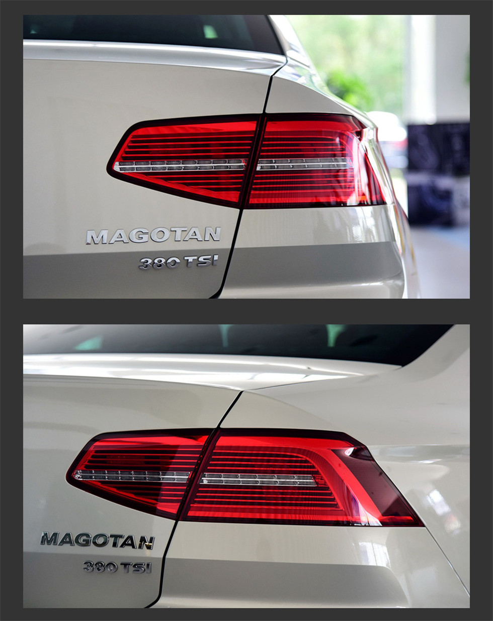 Car Taillights For Passat B8 20 16-20 19 Original Type With Sequential Turn Signal No Animation Brake Reverse Lamp