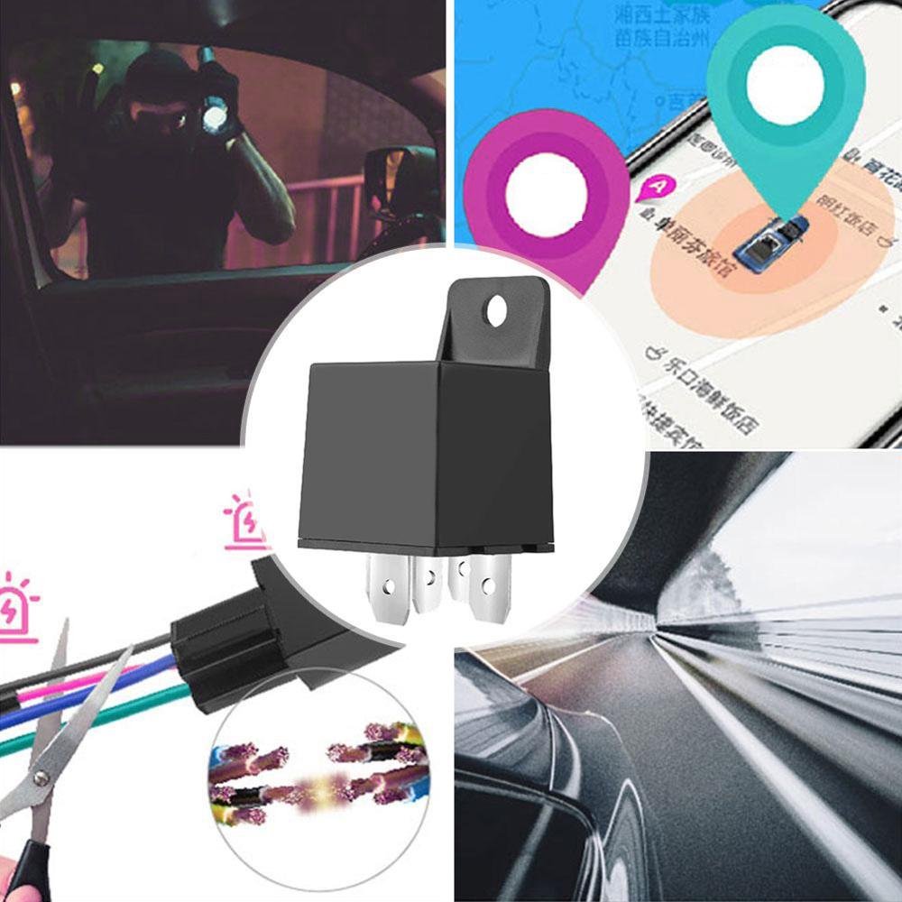 Car GPS Tracker C13 Tracking Relay Device GSM Locator Remote Control Anti-theft Monitoring Cut off oil System with free APP