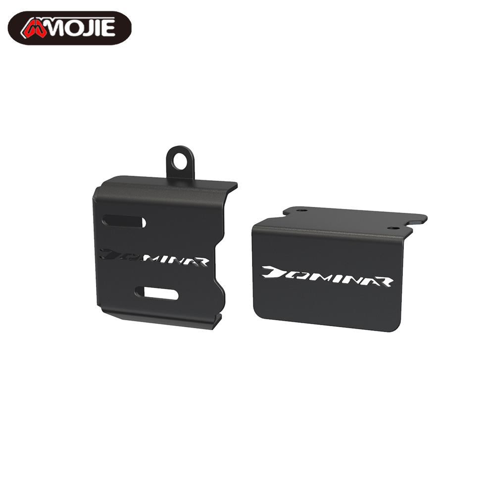 Front Rear Brake Pump Fluid Tank Oil Cup Reservoir Guard FOR BAJAJ DOMINAR 250 400 DOMINAR250 DOMINAR400 All YEAR 2024 2023 2022