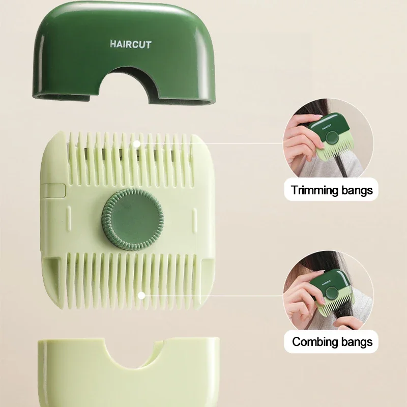 2-In-1 Hair Trimmer Comb Multi-Functional Split Ends Cutter Girls Professional Haircutting Tools Baby Hair Clipper