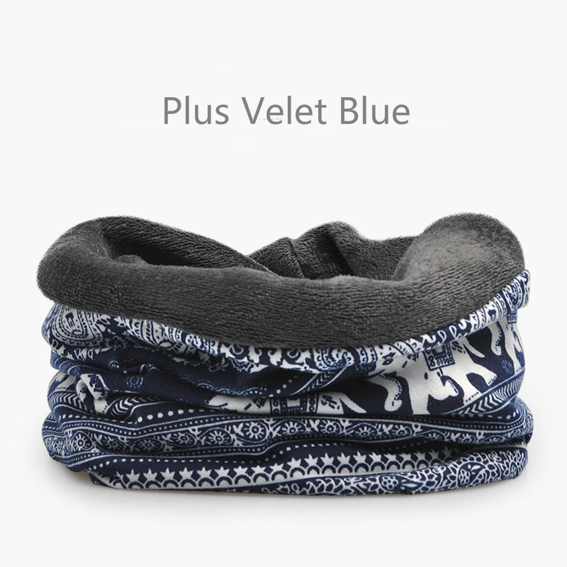 COKK Turban Hat Female Winter Beanie Stocking Hats for Women Men Elephant Pattern Skullies Beanies Bonnet Cap Male Plus Velet