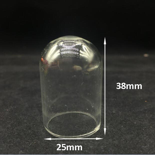 10pieces 50*18mm 38*25mm 30*20mm 25*18mm Tube Bell Shape Glass Globes Locket Pendant Wishing Bottle Vial Pendant Jewelry Finding
