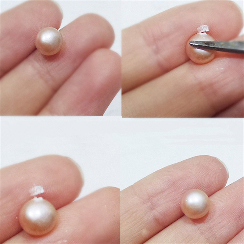 MOVESKI 925 Sterling Silver Natural Freshwater Pearl Small Earrings For Women Simple Elegant Jewelry Wedding Party Gift