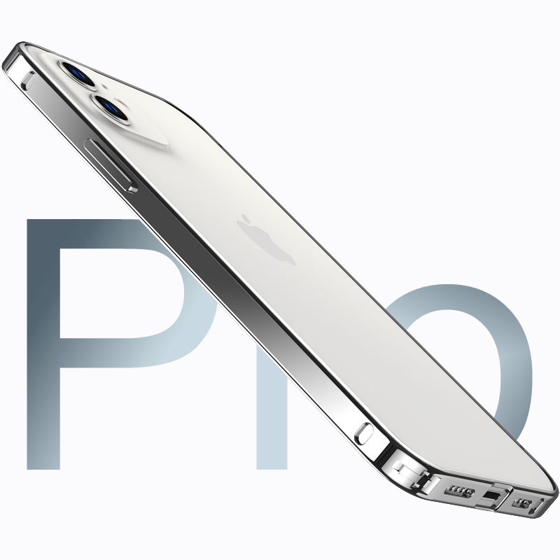 Sierra Blue Metal Phone Bumper Case For iPhone 15 14 Plus 13 Pro Max 12 Mini 11 13Pro 12Pro iPhone13 XR X XS 8 Black Accessories