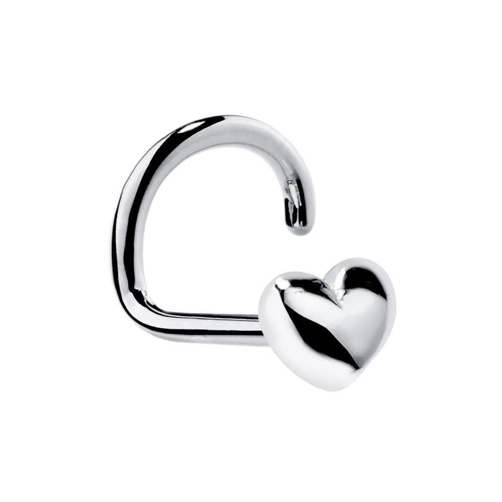 1Pc 18G 1.0*6mm+3mm Rose Gold Color nose studs body earring India Style Nose Studs Ring Fake Nose Ring Faux Piercing