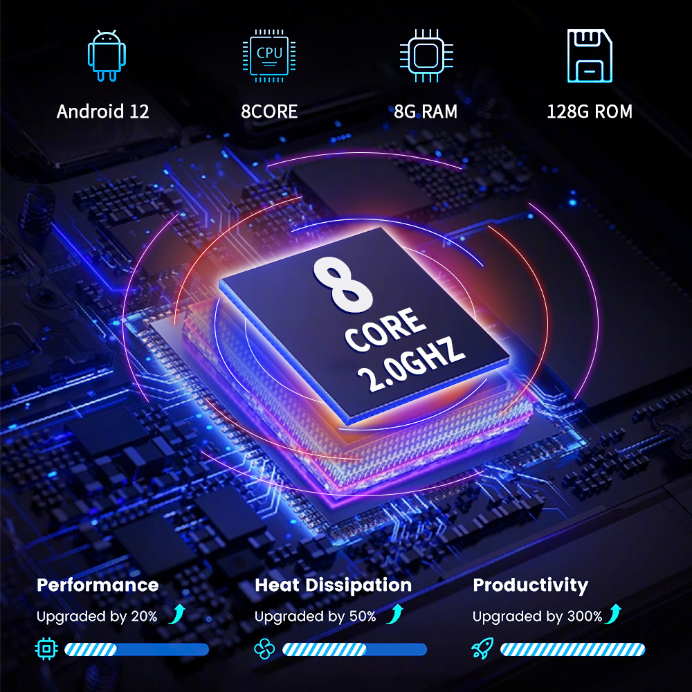 DHF 7 9 10 Inch Universal Car Radio 2 Din Android Multimedia Player Stereo GPS CarPlay For Volkswagen Nissan Kia Toyota Hyundai