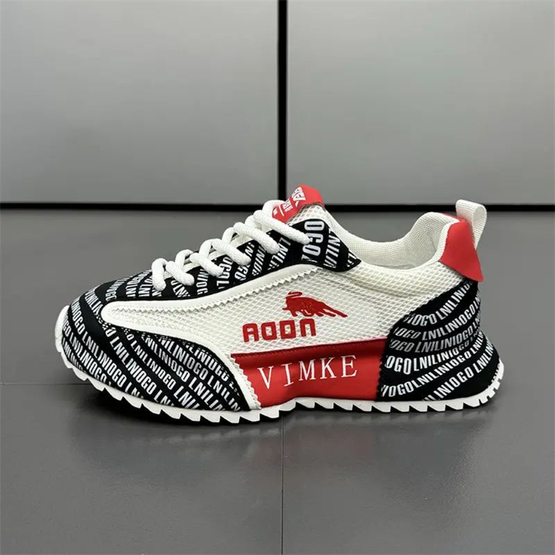 Men Handsome Good-Looking Sneakers New Mesh Breathable Athleisure Versatile Shoes Purple fashion