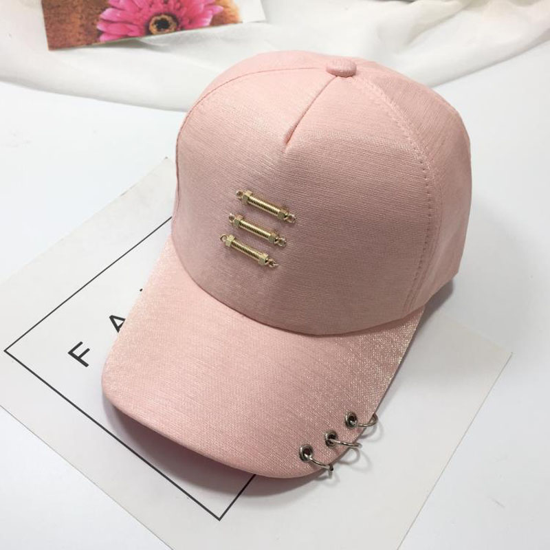 Personality Ladies Hats and Stars with The Same Style of Baseball Caps Outdoor Sports Stage Performance Hip-hop Cap