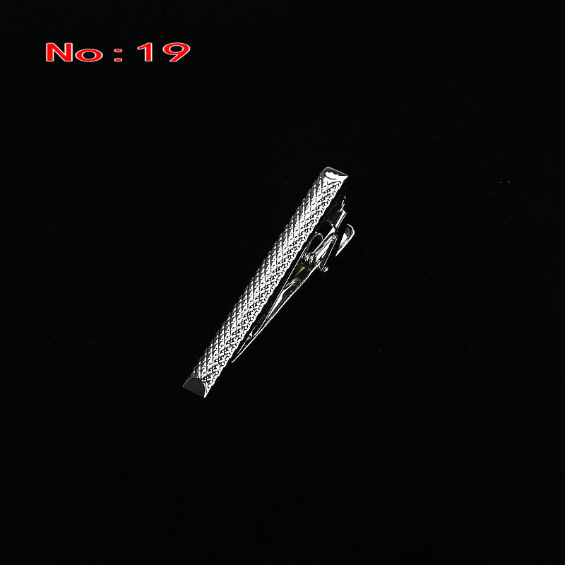 Brand New Simple Metal Tie Clip For Men Wedding Necktie Tie Clasp Clip Gentleman Tie Bar Crystal Tie Pin For Mens Gift