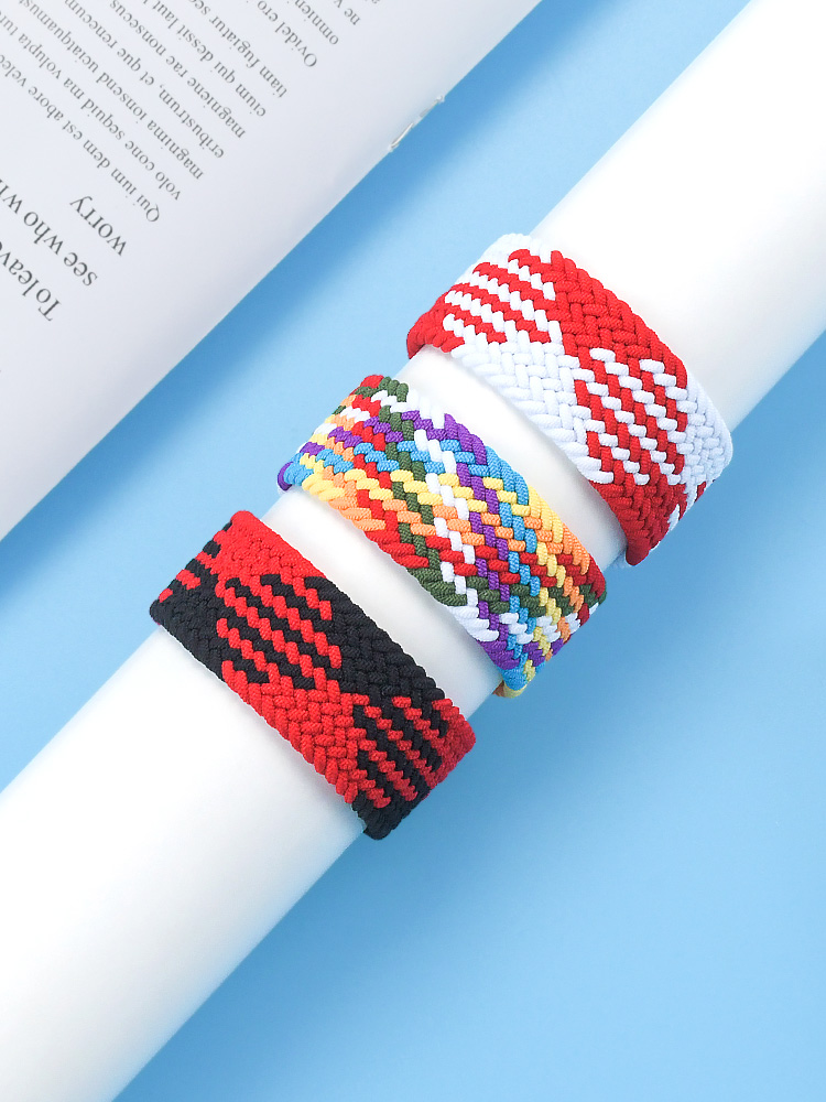 Braided Solo Loop For Samsung Galaxy watch 4/classic strap 46mm/42mm/active 2/Gear S3 bracelet 20mm/22mm Galaxy watch 3 Band