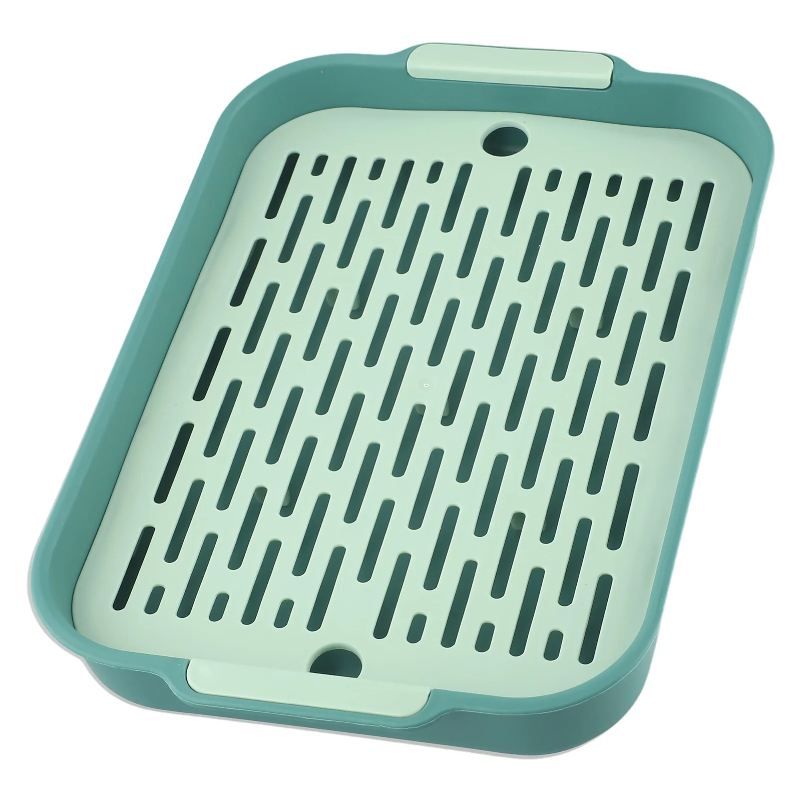 Rabbit Litter Box Small Pet Toilet Tray Rabbit Guinea Pig Litter Tray Toilet Box Water Cup Drain Tray Drinking Accessories New