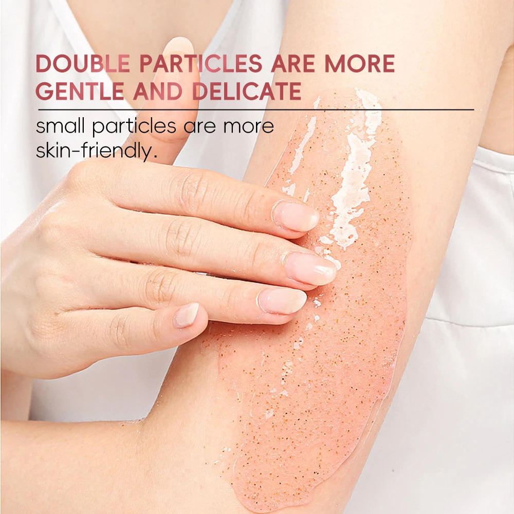 200g7.05oz Strawberry Body Face Foot Exfoliating Scrubwith SUCROSE Eshower CleansingOil Control body wash 240624
