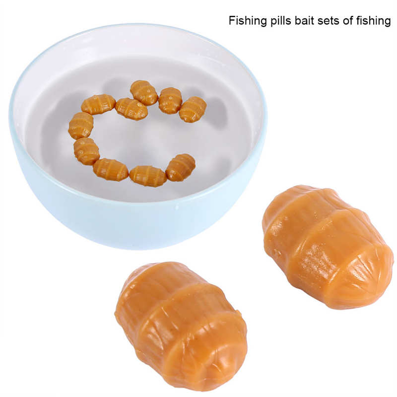 10/20/30/50pcs Tiger Nuts Carp Fishing Lures Soft Floating Tiger Nut Baits Up Terminal Tackle Pellets Fishing Lure Baits