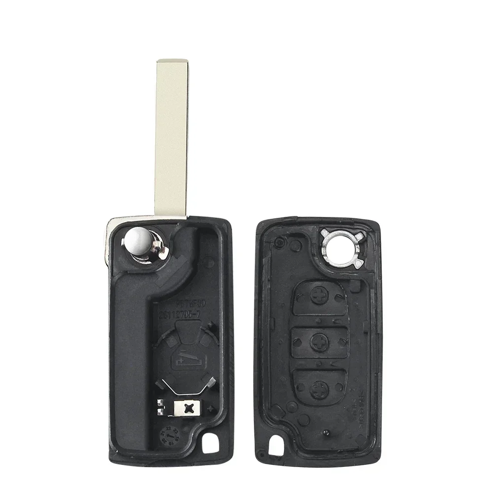 KEYYOU For Citroen C4 C5 C6 C8 Xsara Picasso For Peugeot 107 207 307 308 CE0536/0523 Remote Car Key ASK/FSK 434Mhz
