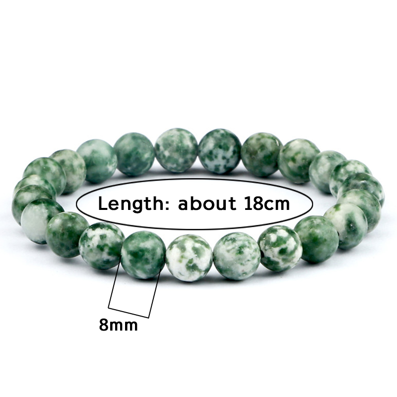 Men Bracelets 8mm Chakra Natural Round Agates Onyx Yoga Healing Energy Lapis Lazuli Beads Bangles Elastic Pulsera Women Jewelry