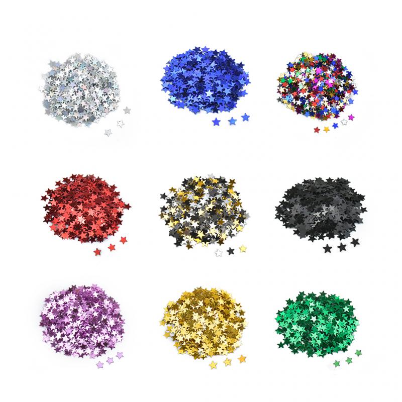 1Box Silver Holographic Sequins Glitter Shimmer 12 Color Eye Shiny Skin Highlighter Face Glitter Festival Makeup Start