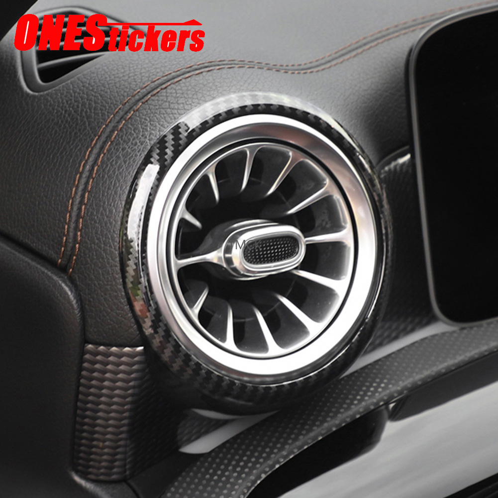 For Mercedes Benz A CLA Class W177 V177 C118 W118 AMG A35 A45 CLA35 CLA45 Car Dashboard Air Conditioning Outlet Cover Trim Frame