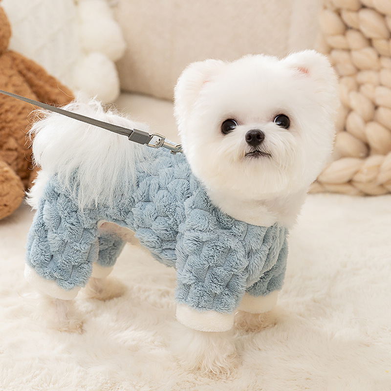 Fleece Jumpsuits: Winter Dog Hoodies for Small Dogs, Chihuahua, French Bulldog